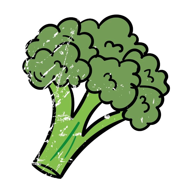 Broccoli vegan fruit gift