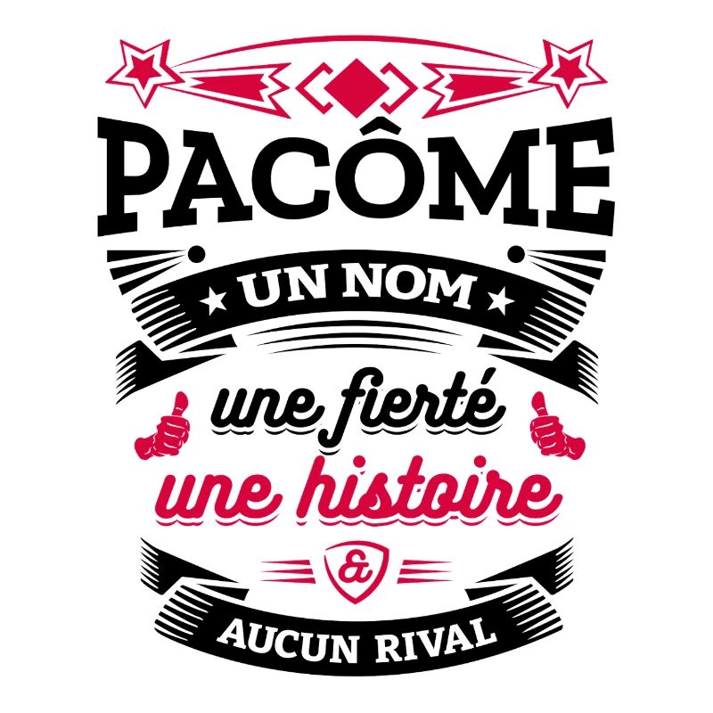 PACÔME UN NOM UNE FIERTÉ AUCUN RIVAL