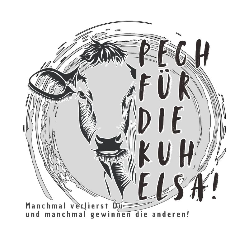 Pas de chance pour la vache Elsa - parfois vous perdez...