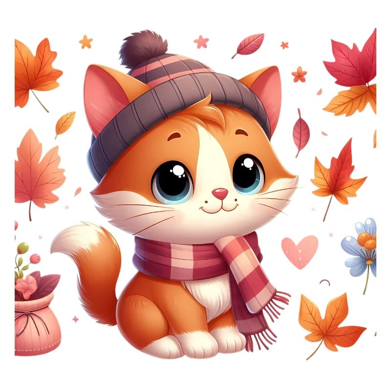 chat automne4