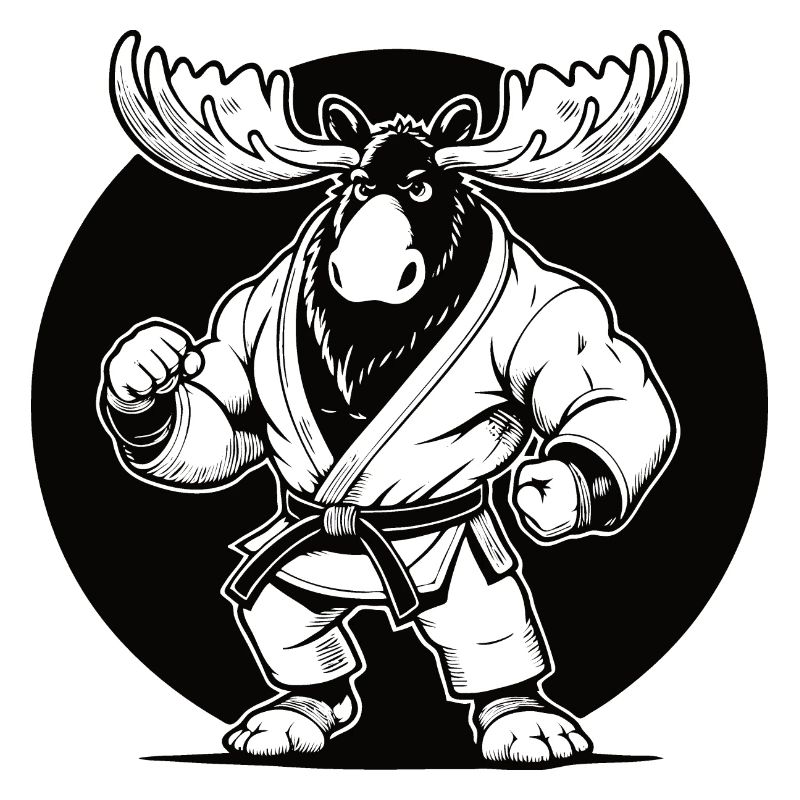 Karate Moose – Design for Scandinavian Karatekas