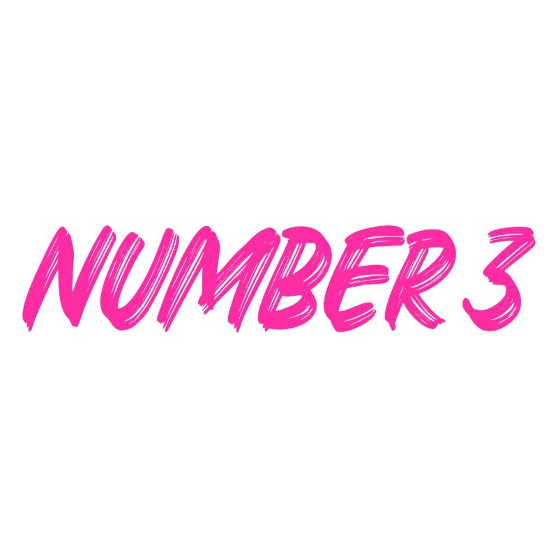 Number 3 - drei - dritter - dritte - 3 - Nummer 3