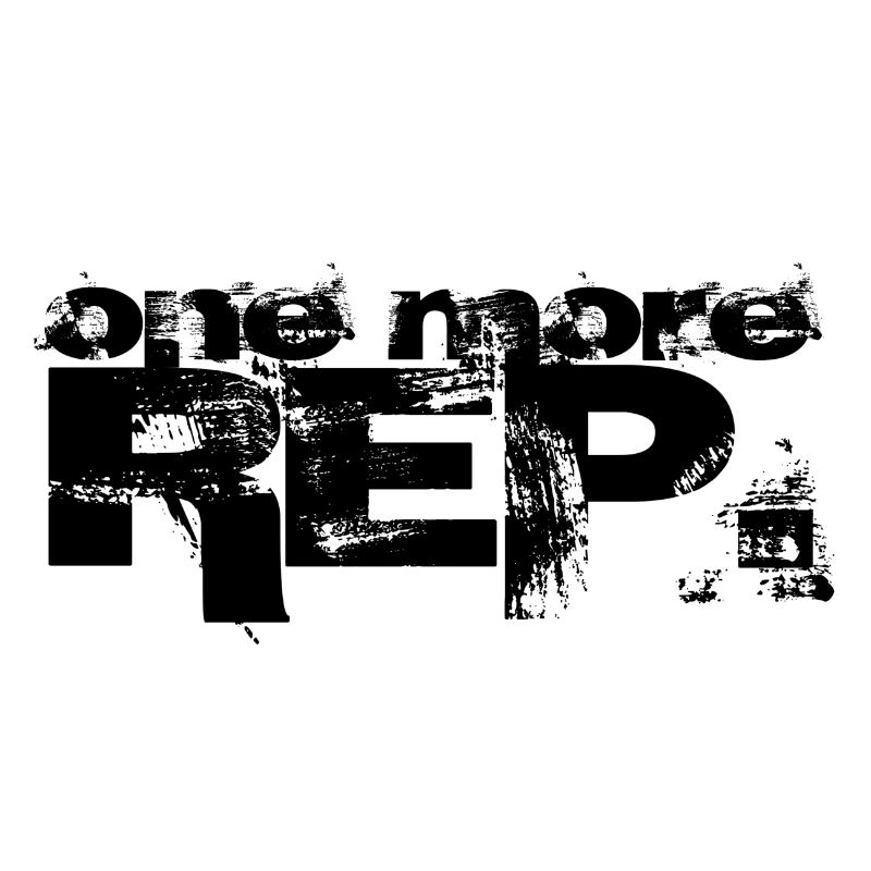 one more REP. (schwarz)
