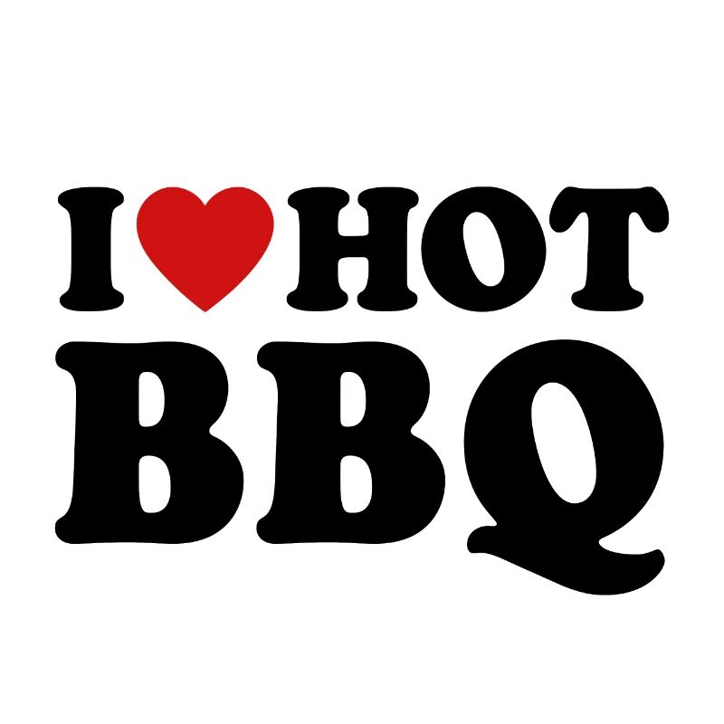 J’adore le barbecue chaud en disant grillades