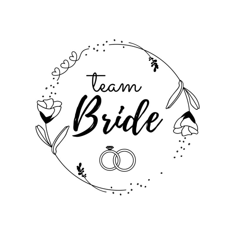 Teams Bride, Hochzeit, Junggesellinnenabschied