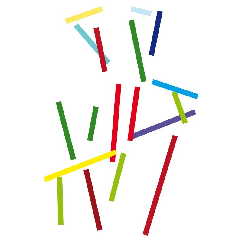 Couleurs Traits - Jeu de lignes