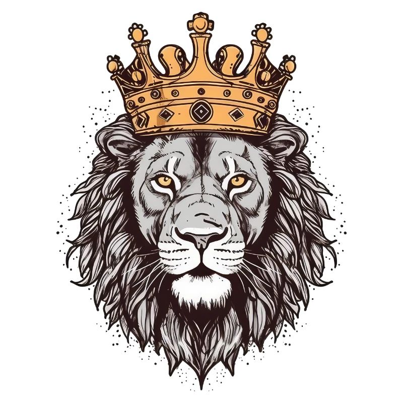 Löwe mit Krone