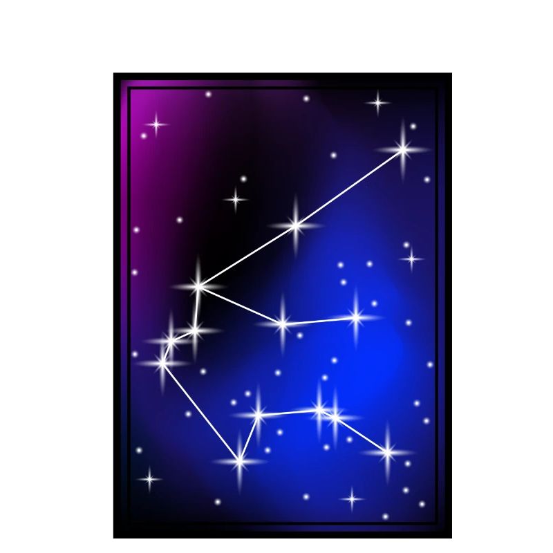 Zodiac constellation alignment -Aquarius