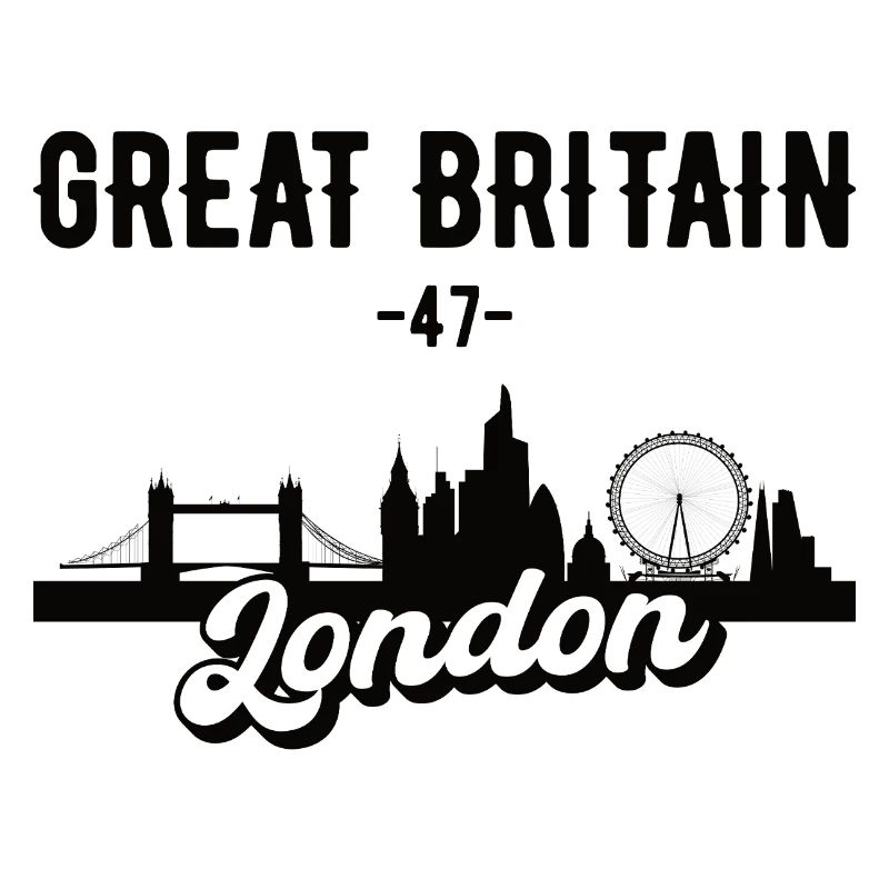 Great Britain London Skyline Gift