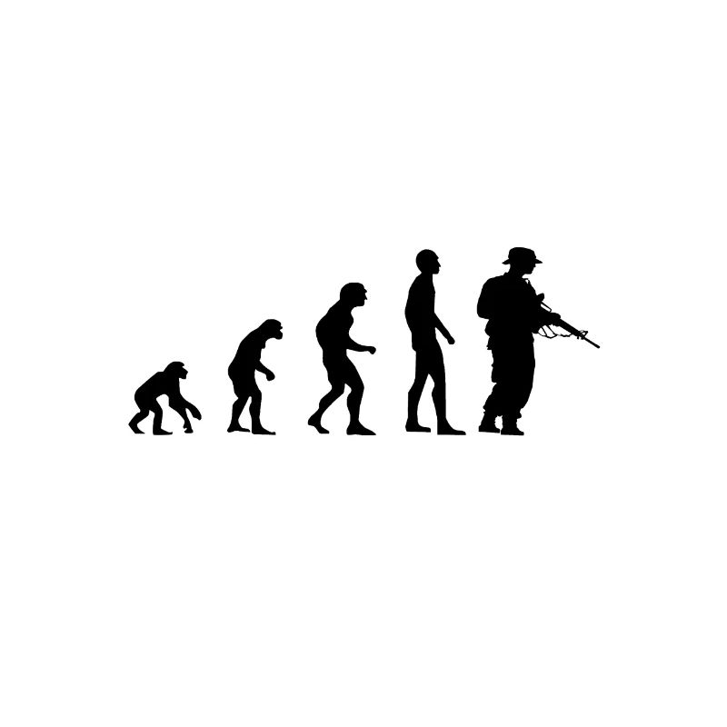 Evolution Soldier De singe à soldat