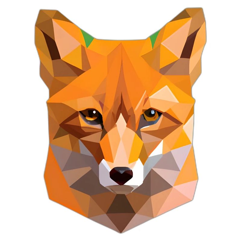 Abstract Polygon Fox