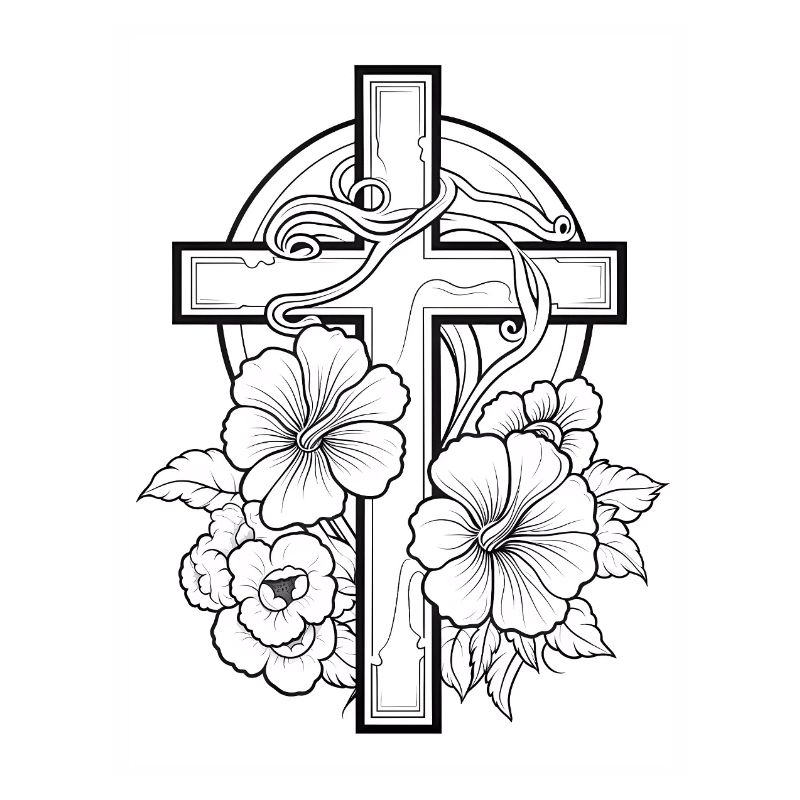 Gothic Tattoo Malvorlage Muster