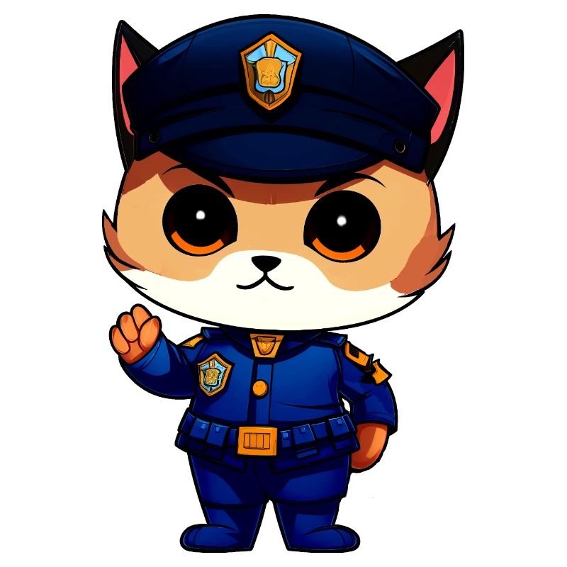 Cat Policeman
