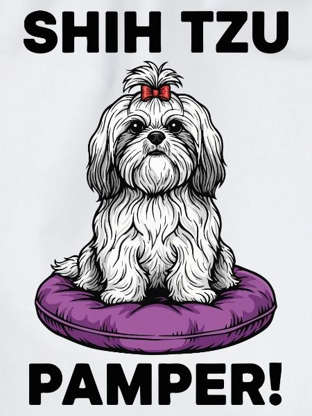Dog Shih Tzu Pamper Luxuskissen