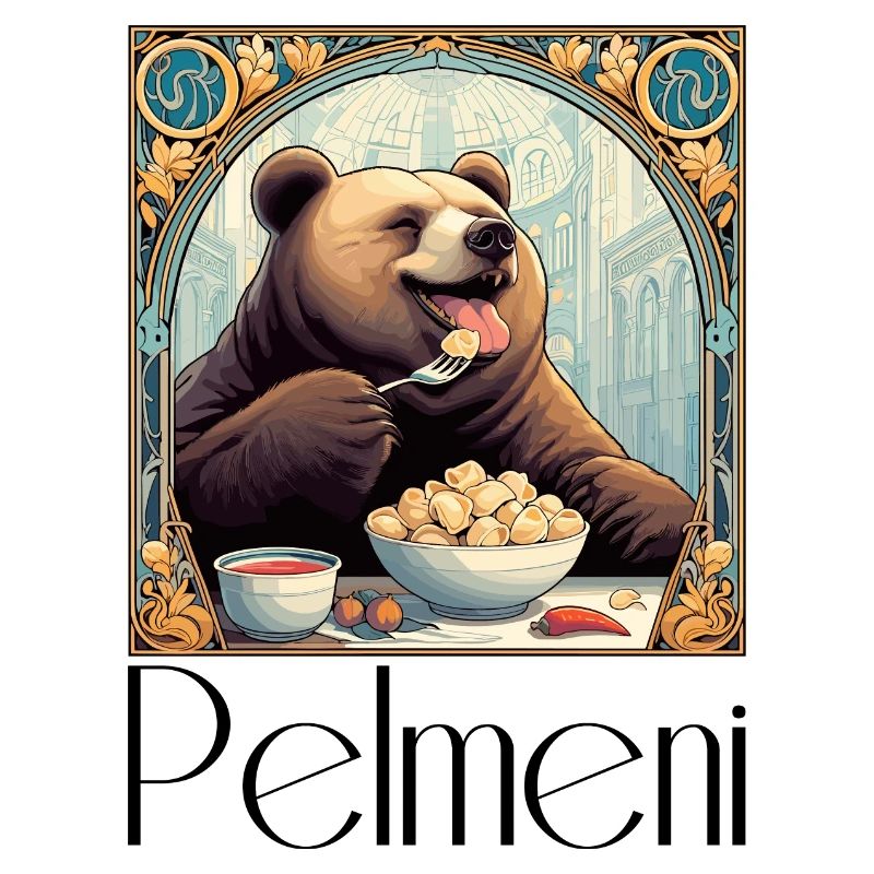 Pelmeni Bear Russian Gift