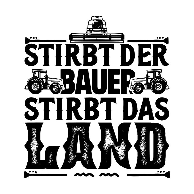 Wenn der Bauer stirbt, stirbt das Land, Bauerndemo