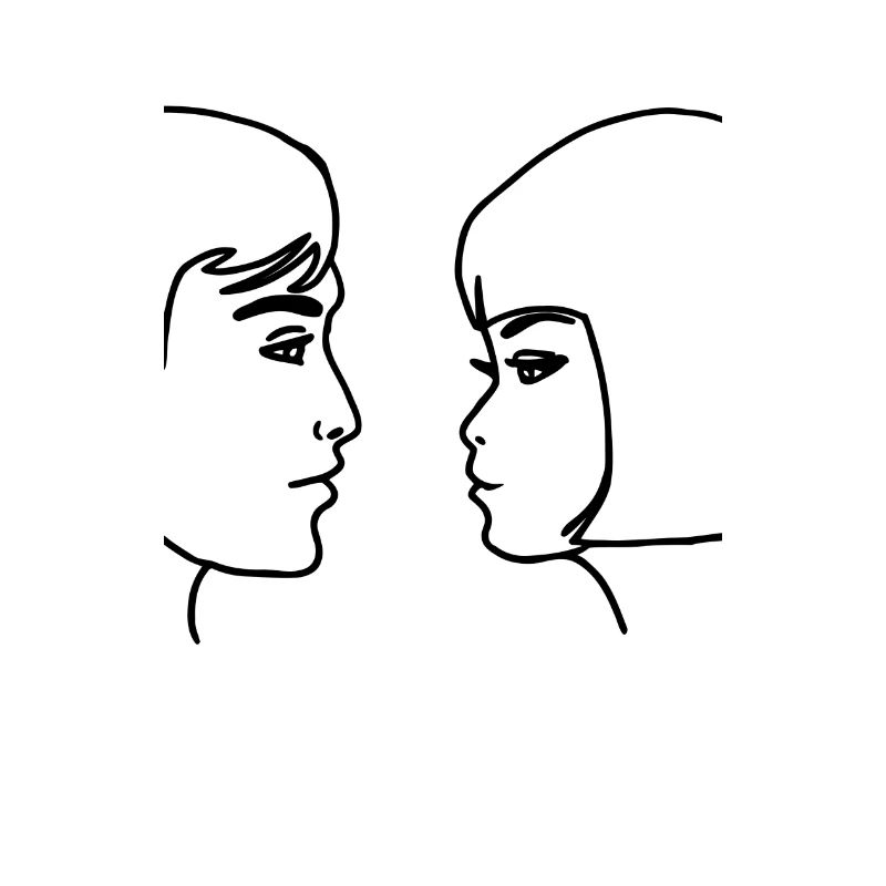 2 Gesichter