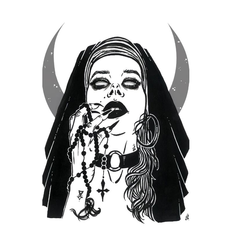 Die dunkle Nonne