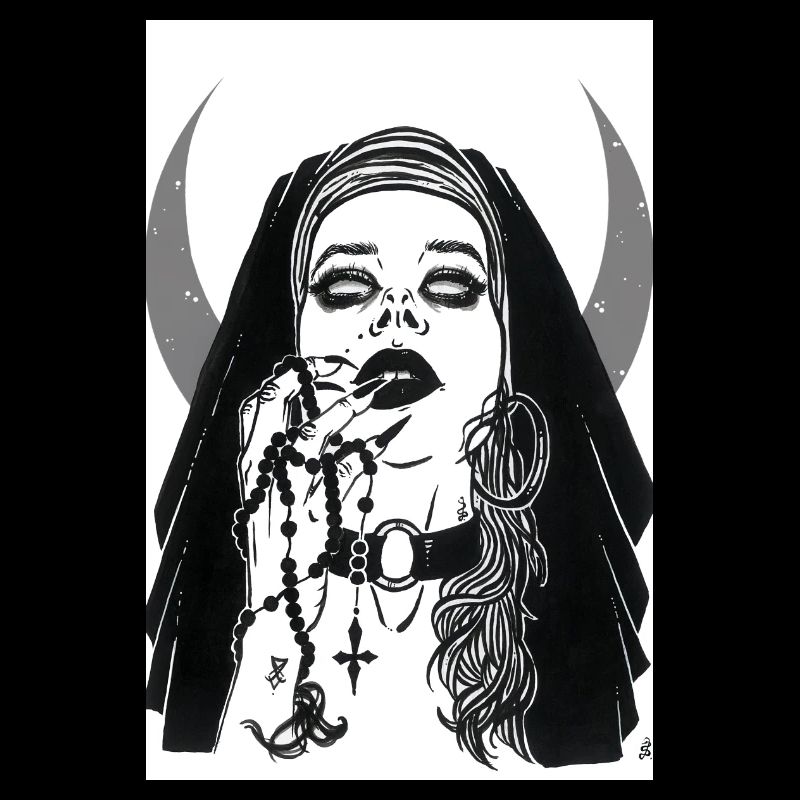 Die dunkle Nonne