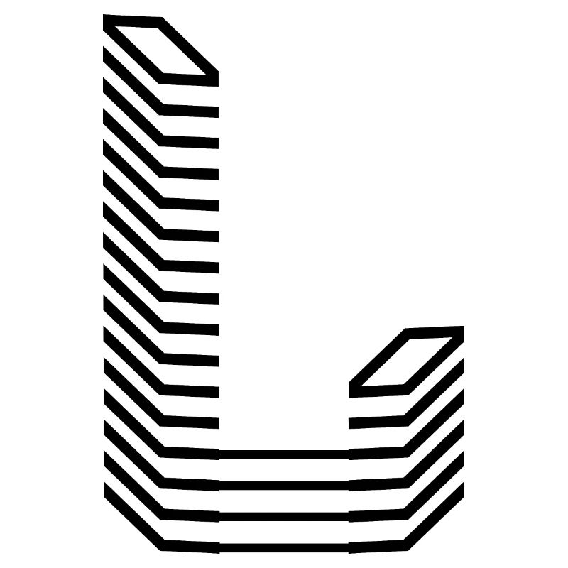 Conception unique du logo Letter L