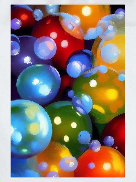 Bunte Blasen