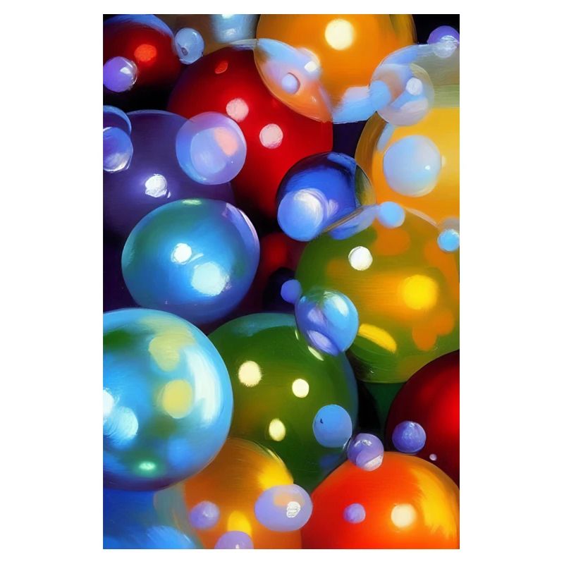 Bunte Blasen