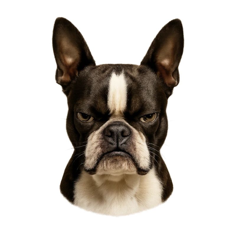Impressive Boston Terrier View