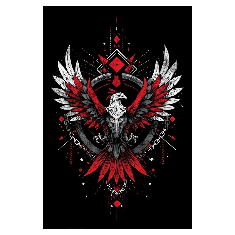 Flame Phoenix Geometric Power