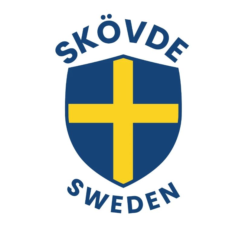 Skövde Shield Emblem Print