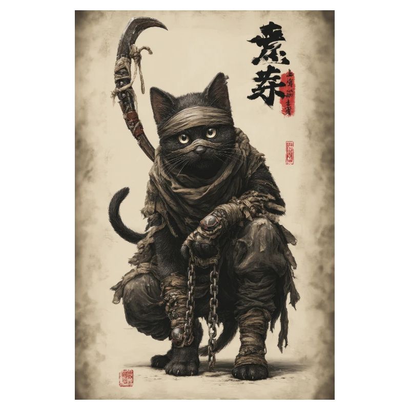 Shadowed Kat: Feline Warrior