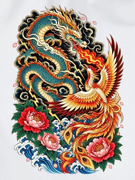 Drache und Phönix in Molten