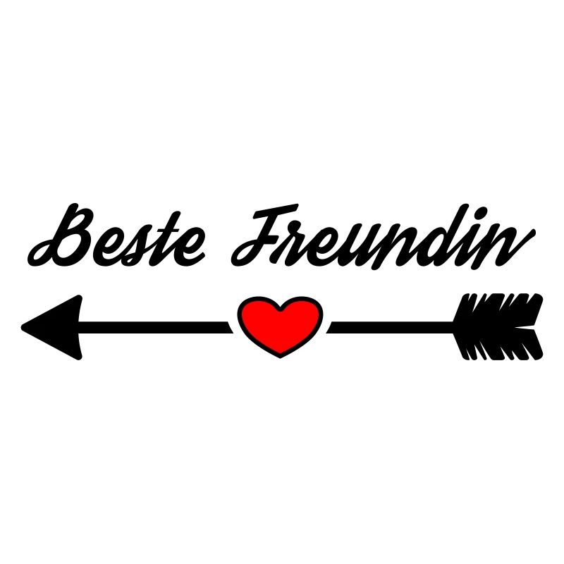 Beste Freundin Pfeil nach Rechts