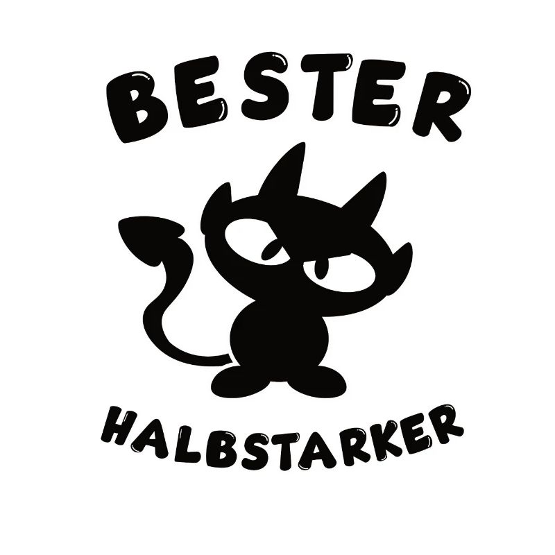 cooles bester Halbstarker Design