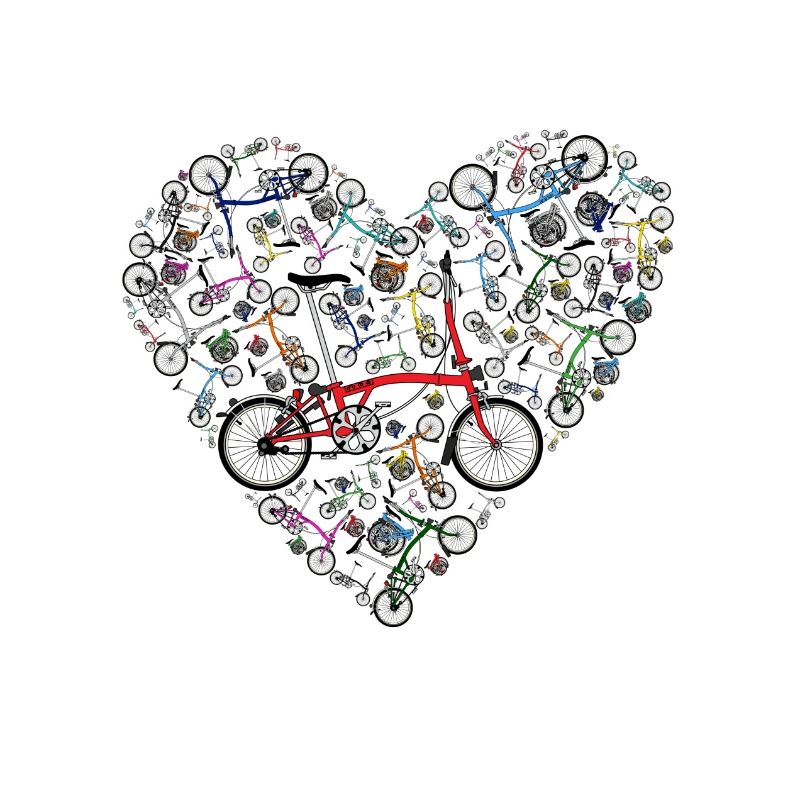 I Love Brompton Bikes