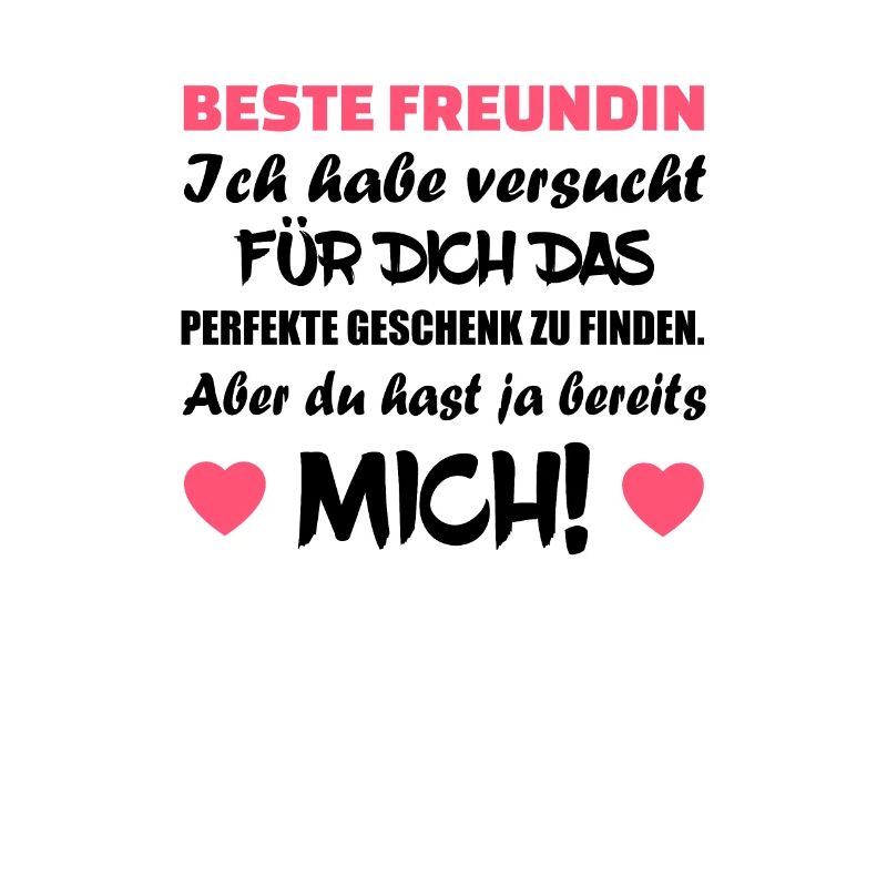 beste Freundin. Perfekte Geschenk.