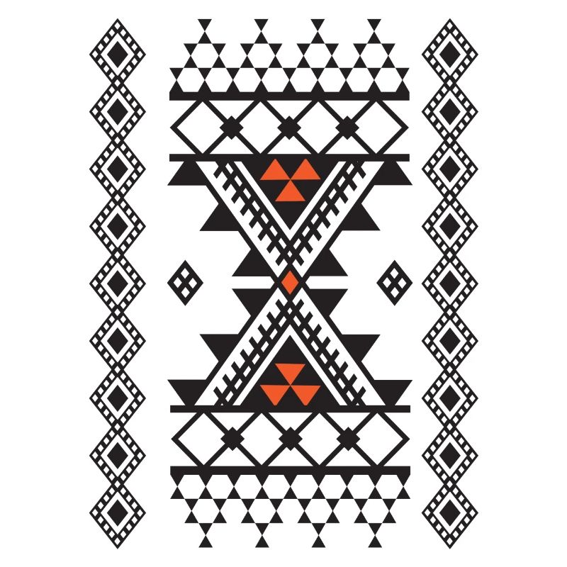 Kabyle carpet pattern