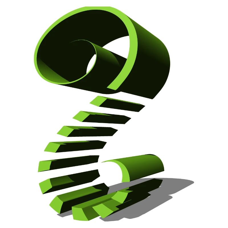 Shaped green