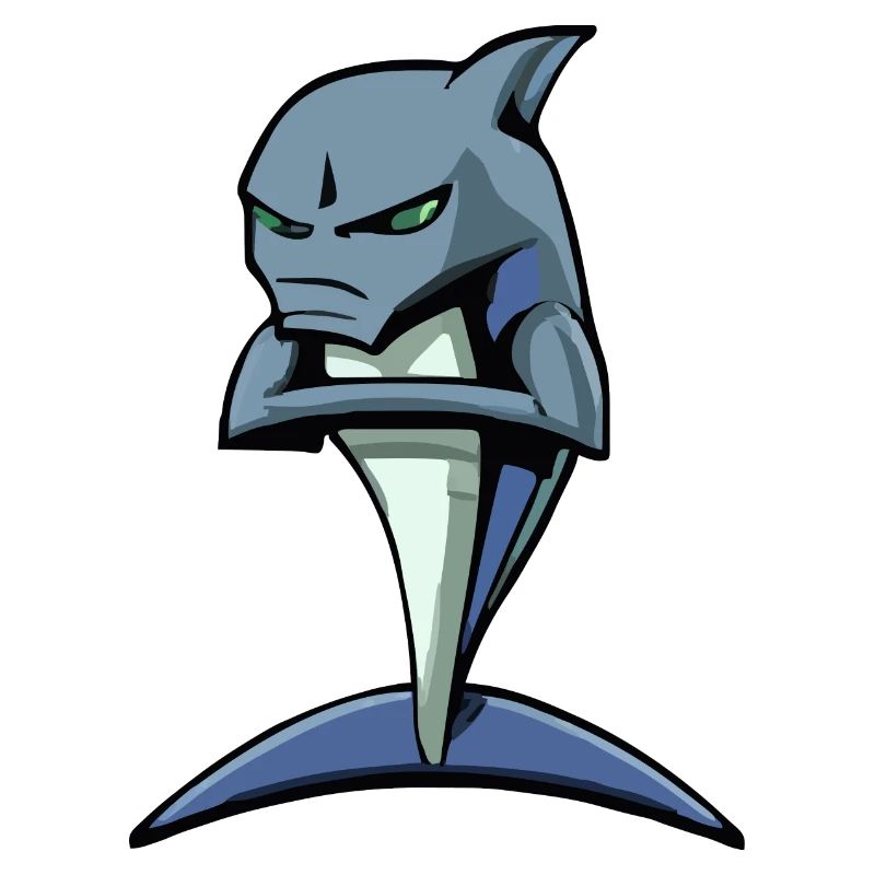 Exi the grumpy shark