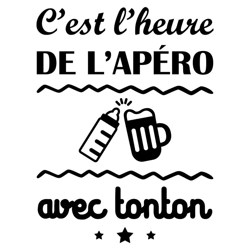 C'est l'heure, tonton, cadeau de naissance