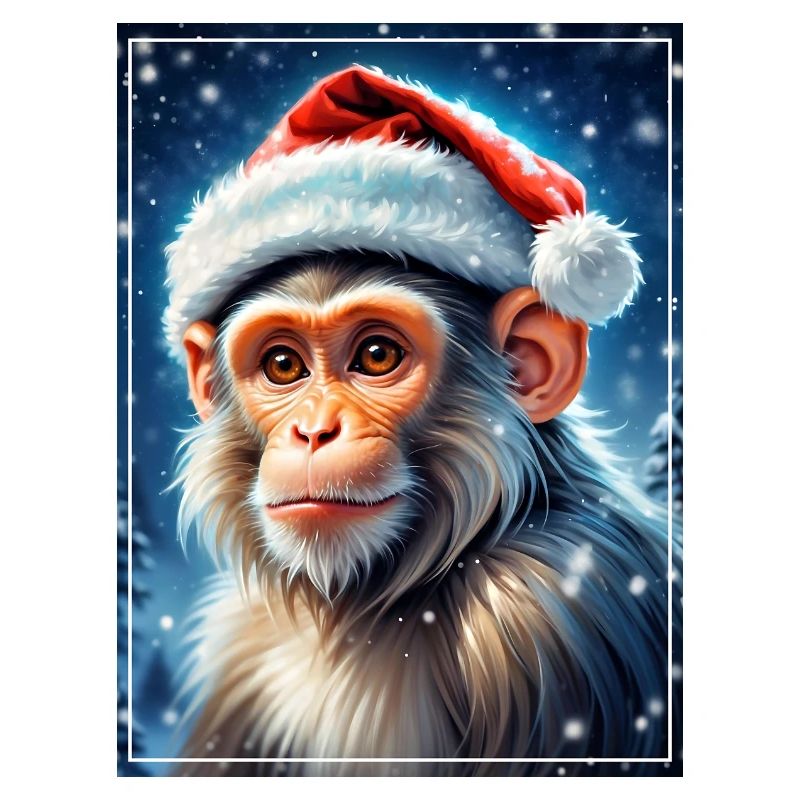 Winterlandschaft Monkey 1.3