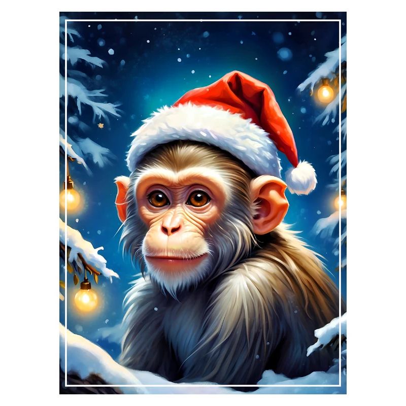 Winter Landscape Monkey 1.8