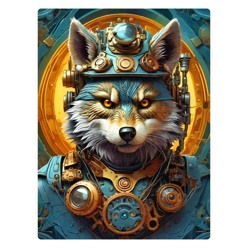 Steampunk Wolf 1.1