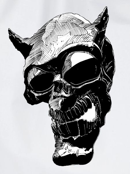 Ink Evil Skull