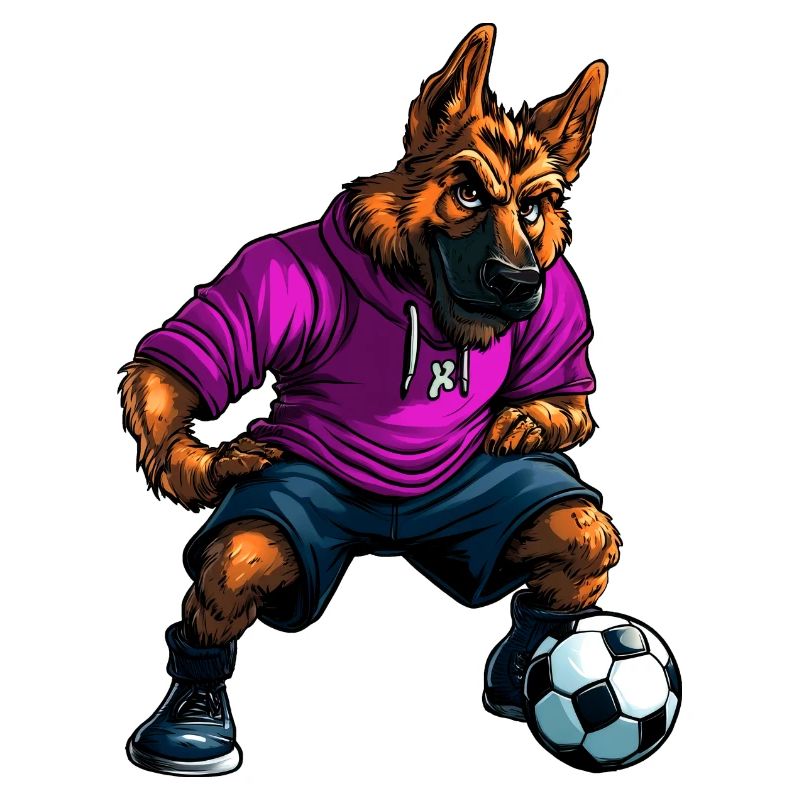 Fussball Schäferhunde