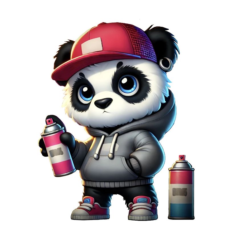 Panda Graffiti