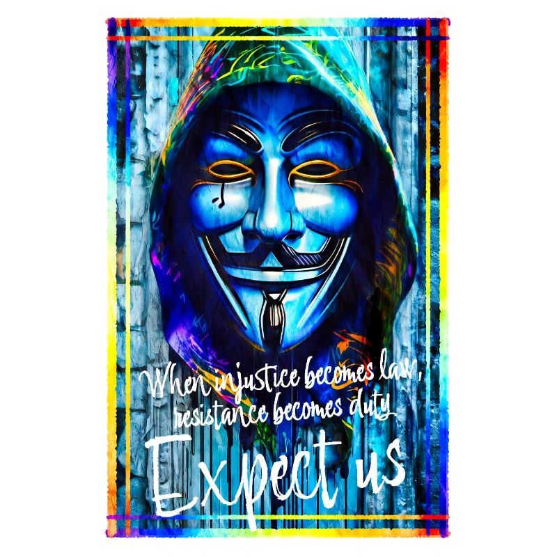 Anonymous hackers. Expect us.