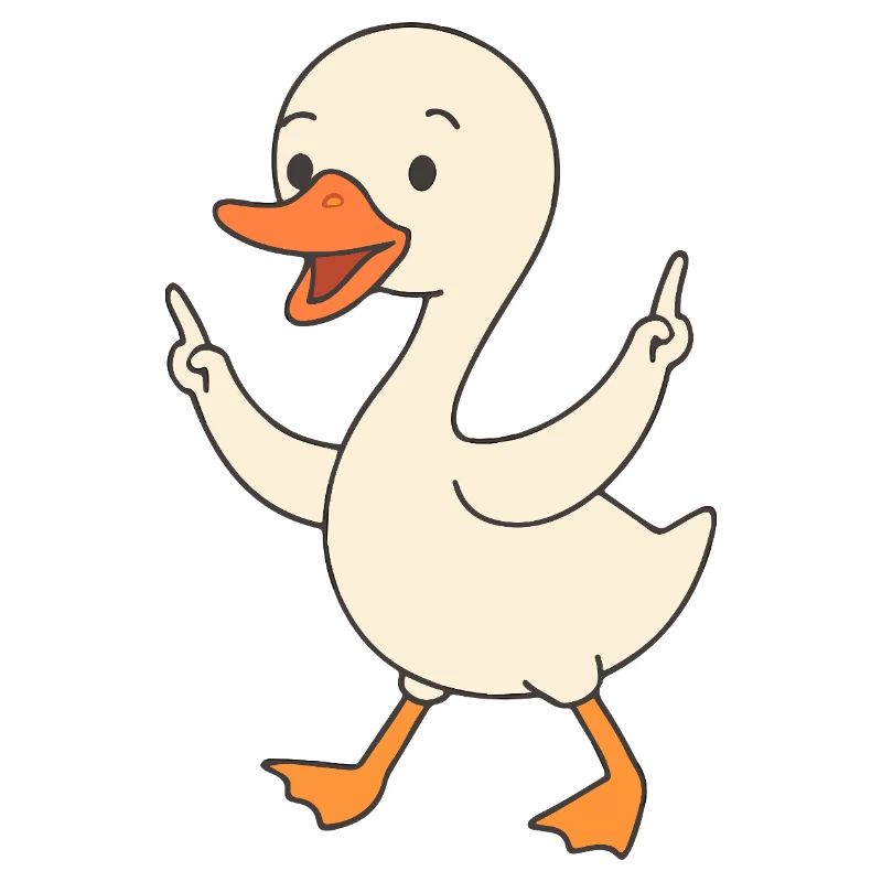 Dancing Swan Chick