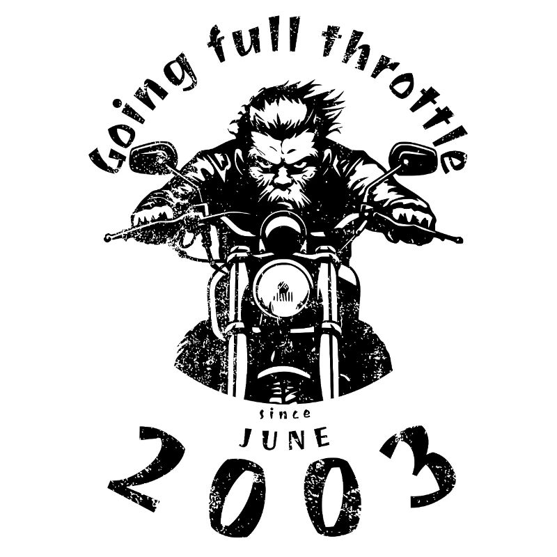 22. Birthday Going full throttle since 06/2003