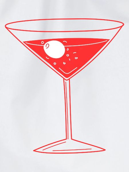 Olive im Martini