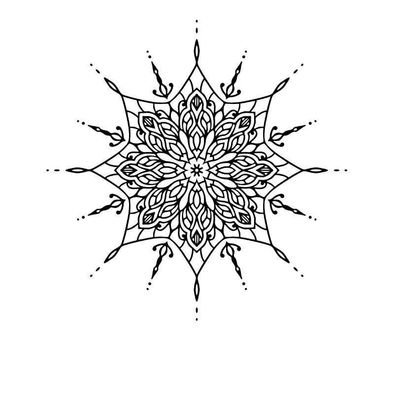Blumen Mandala